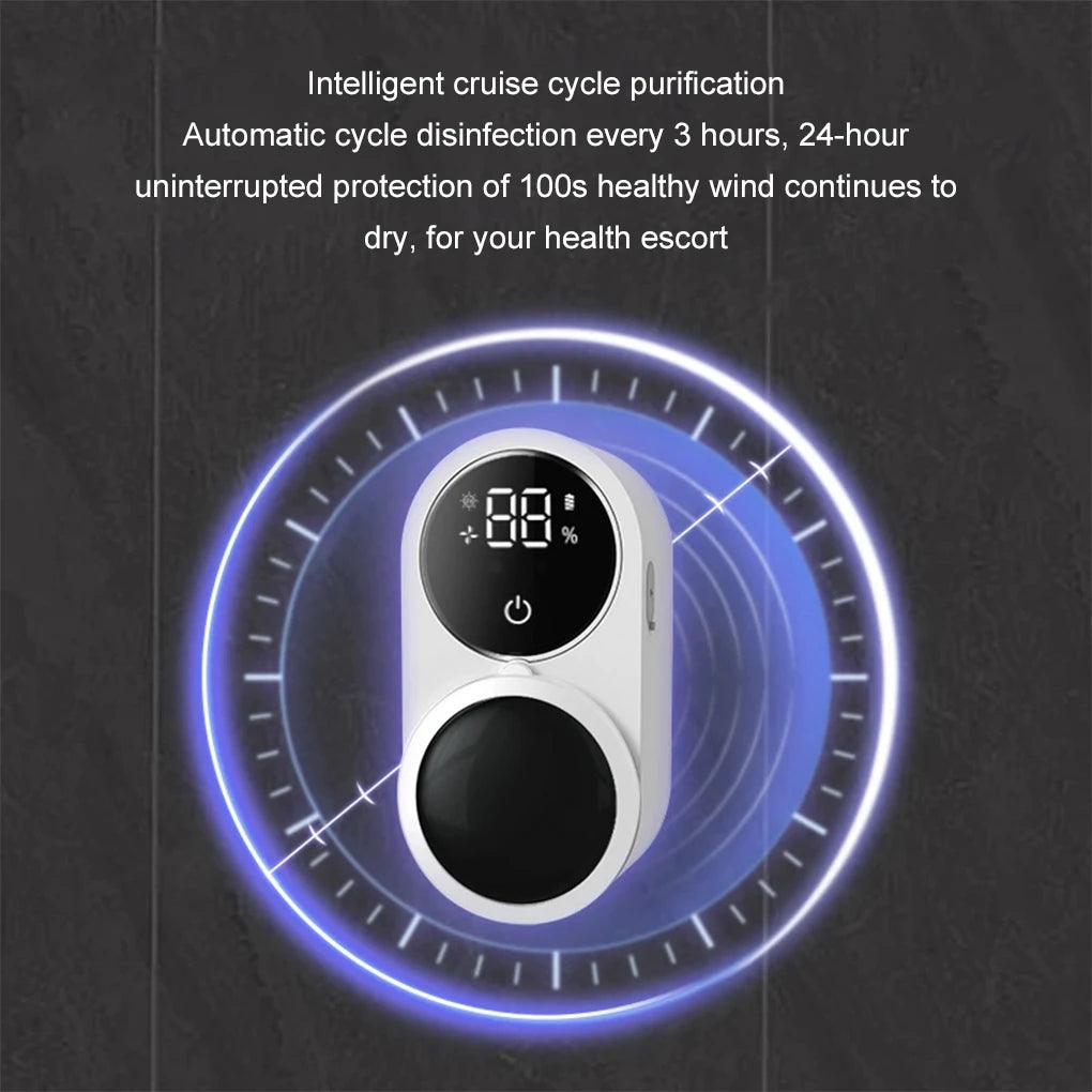 UVGuard Toothbrush Sanitizer & Holder – Smart UV Sterilization for Daily Hygiene