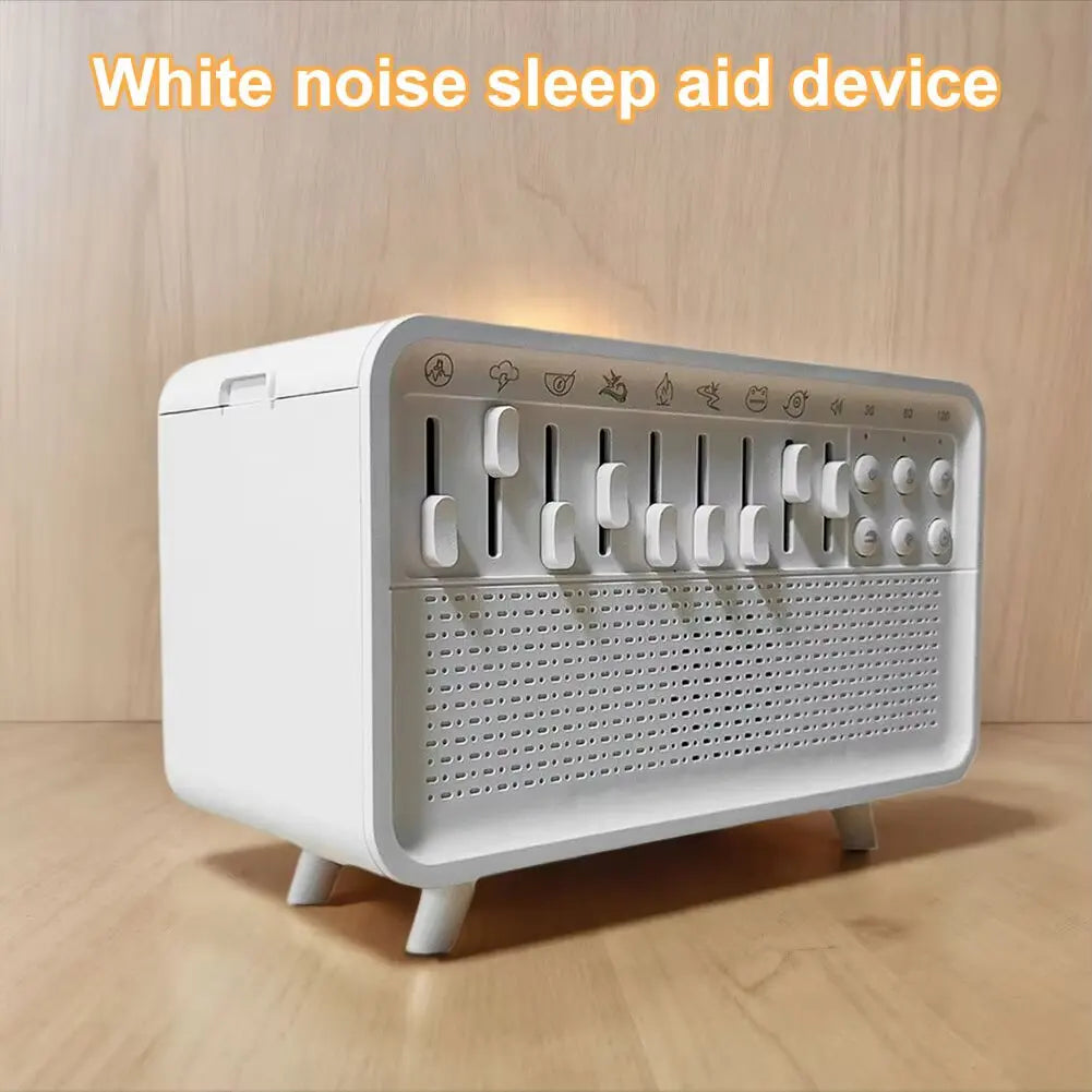 Sleeping Humidifier – 4-in-1 Sound, Light & Comfort Companion