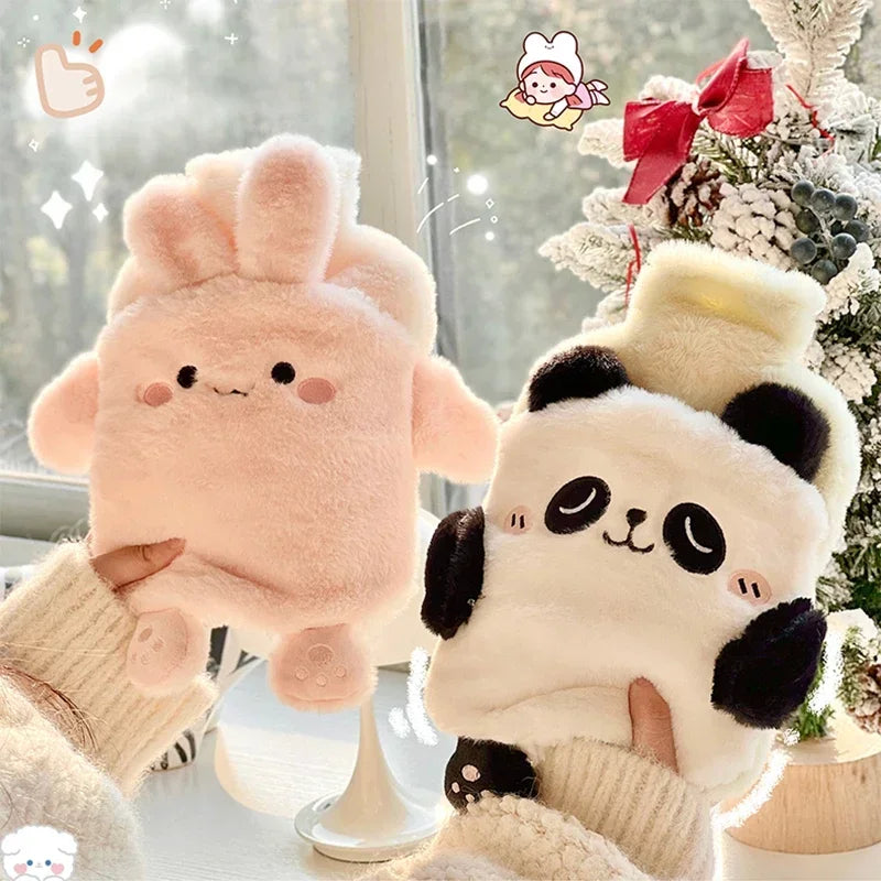 SnuggleWarm™ Kawaii Insulated Hot Water Bottle