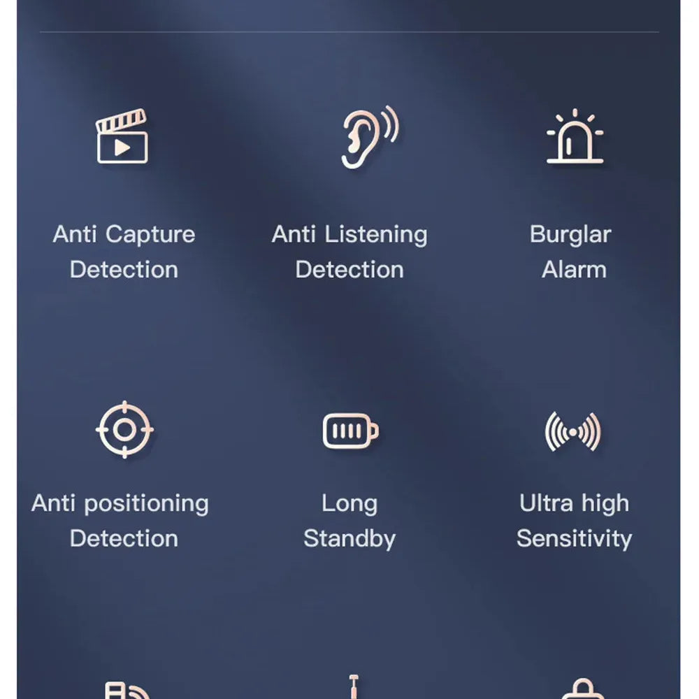 TraceGuard™ – Advanced Anti-Spy Signal & Amp; Camera Detector