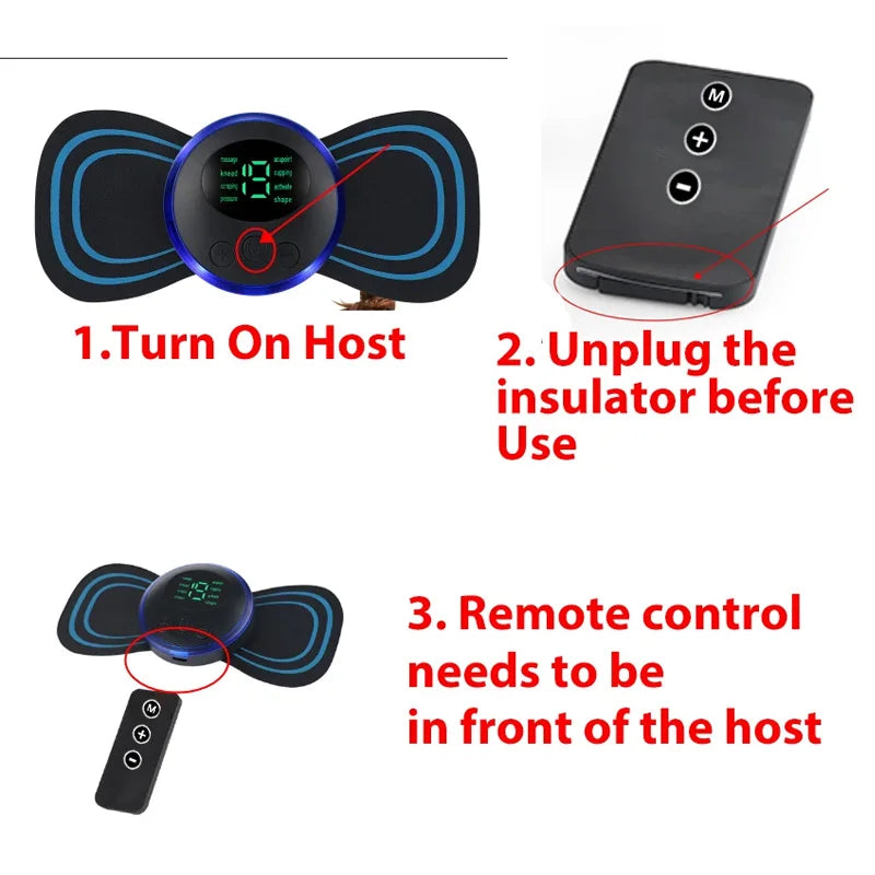 RelaxEase™ EMS Neck Massager