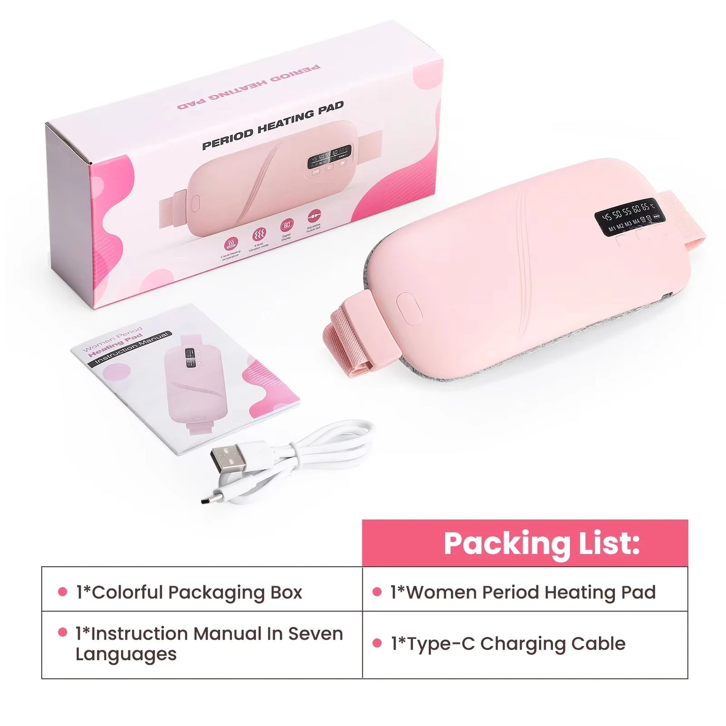 SootheEase™ Menstrual Heating Pad