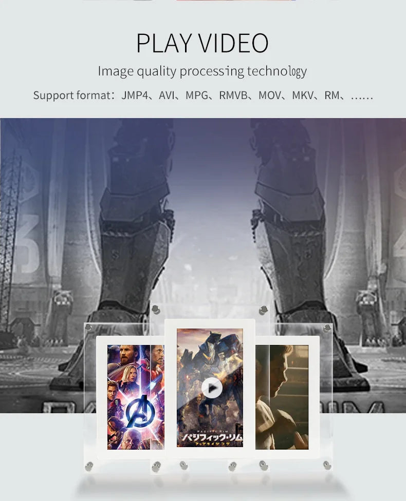 LumiFrame™ Acrylic Digital Photo Frame