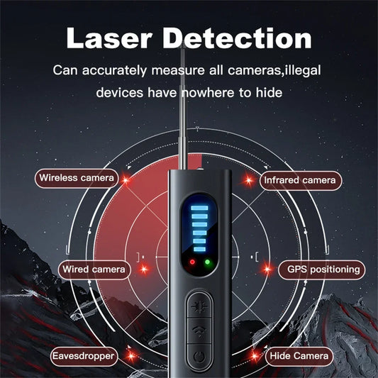 TraceGuard™ – Advanced Anti-Spy Signal & Amp; Camera Detector