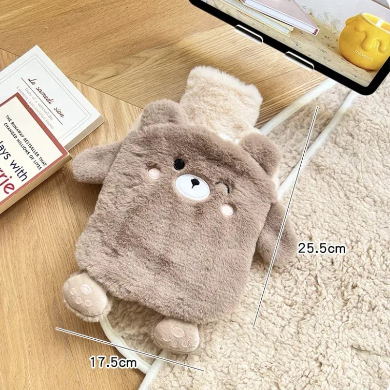 SnuggleWarm™ Kawaii Insulated Hot Water Bottle