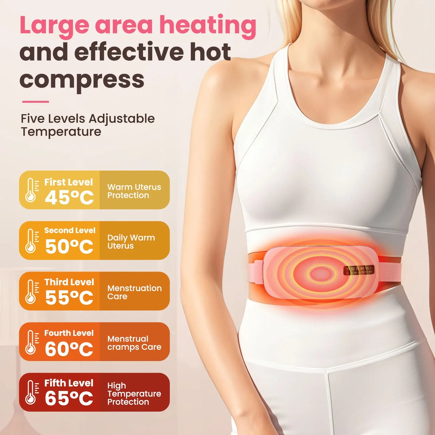 SootheEase™ Menstrual Heating Pad
