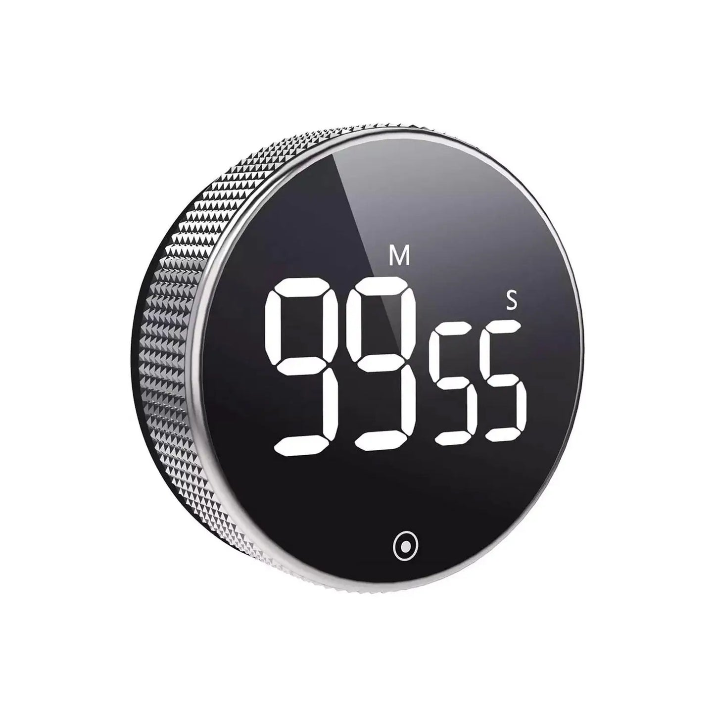 Magnetic Digital Timer (Black / Silver)