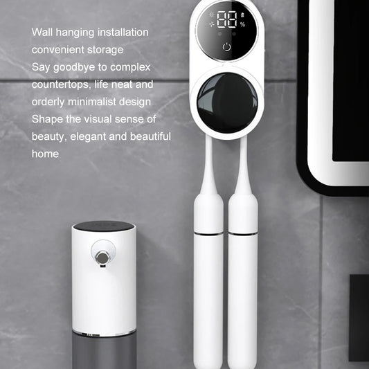 UVGuard Toothbrush Sanitizer & Holder – Smart UV Sterilization for Daily Hygiene