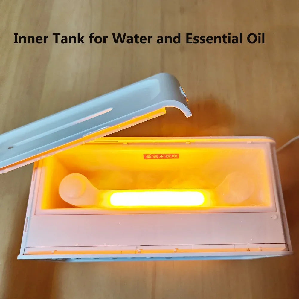 Sleeping Humidifier – 4-in-1 Sound, Light & Comfort Companion