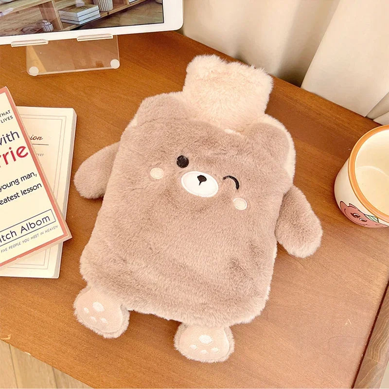 SnuggleWarm™ Kawaii Insulated Hot Water Bottle